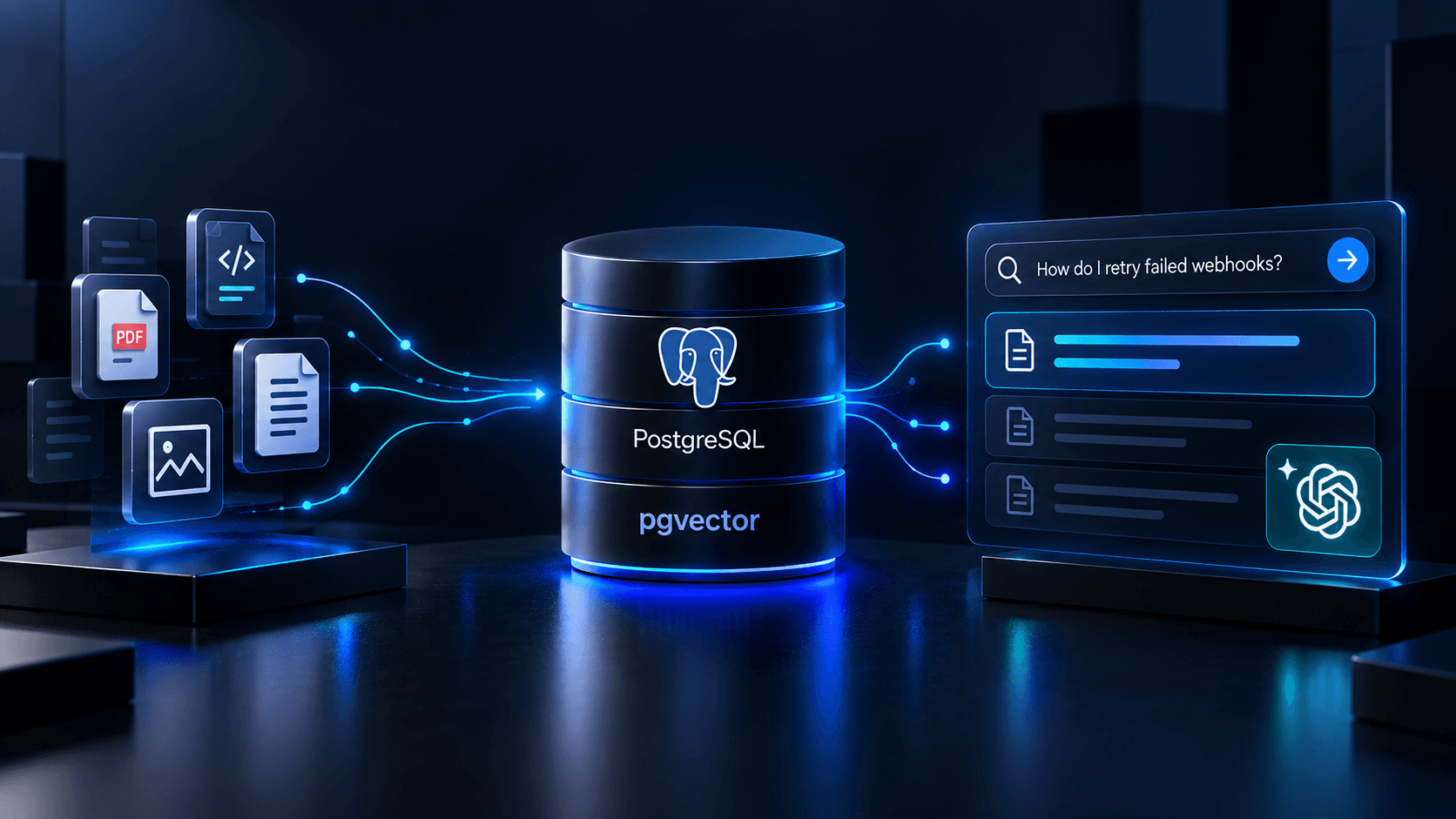 PostgreSQL pgvector Architecture — Semantic Search and RAG